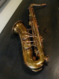 saxofoon voor de revisie 1 
